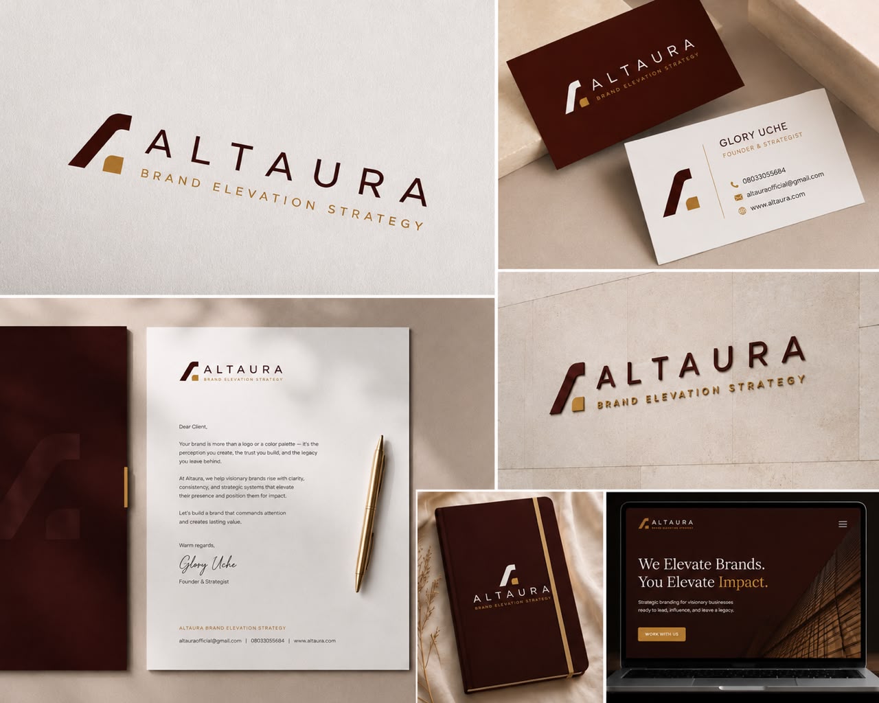 Altaura portfolio preview
